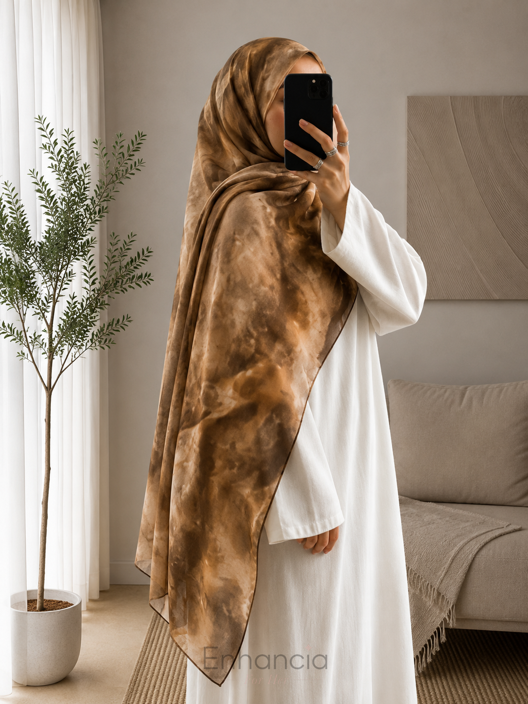4 ELEGANT MODAL SCARVES